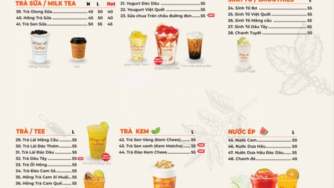 Thiết Kế menu
