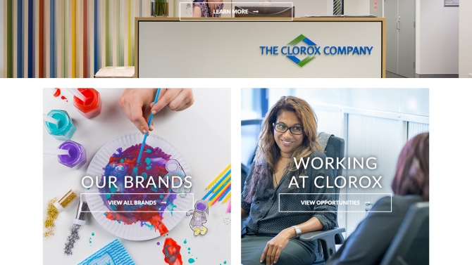 Thiết kế website cho Clorox Australia