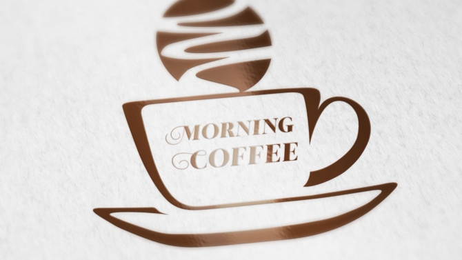 logo morning coffee