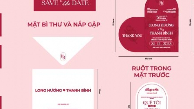 Thiết kế Thiệp cưới