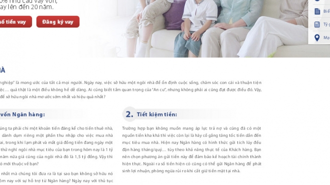 Viết nội dung website NCB Bank