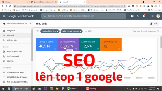 Kết quả SEO web Dr Tr&iacute;