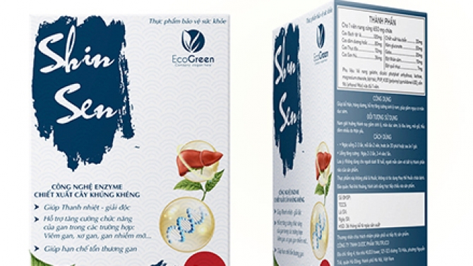 Dự &aacute;n thực phẩm bảo vệ sức khỏe Shinsen