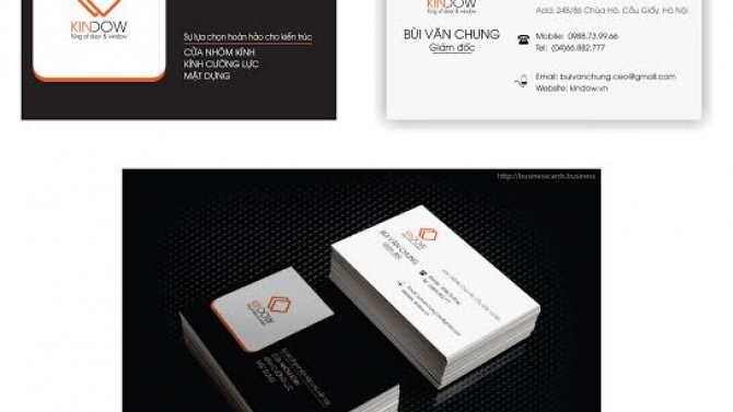 card visit c&ocirc;ng ty kindow