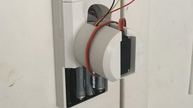 (Self-Projects) Bộ mở cửa bằng v&acirc;n tay, thẻ từ
