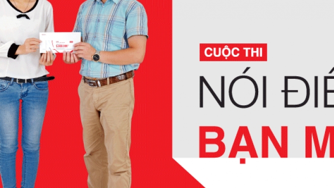 Giải thưởng cuộc thi "N&oacute;i Điều Bạn Muốn"