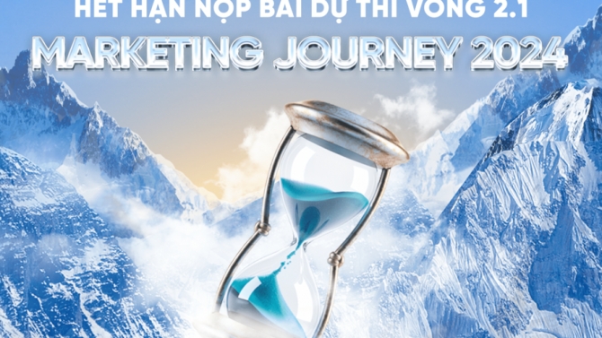 Design b&agrave;i truyền th&ocirc;ng Cuộc thi Marketing Journey 2024