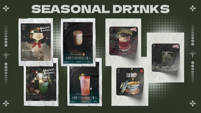 SEASONAL MENU Cocktails Bar