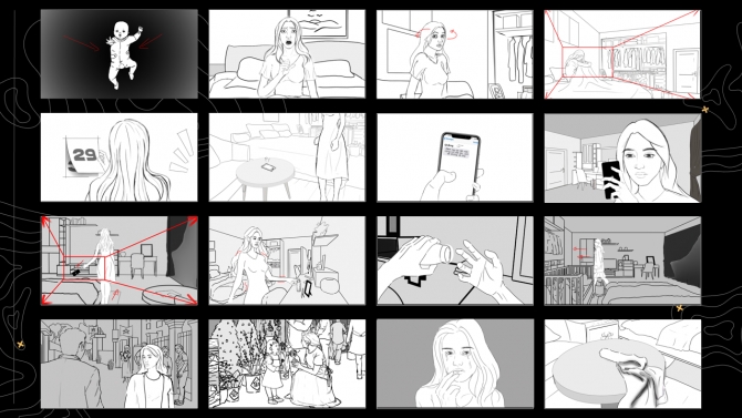 Storyboard Artist phim stop motion 30 Tết