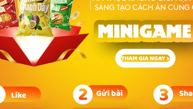 Thiết kế minigame cho Oishi