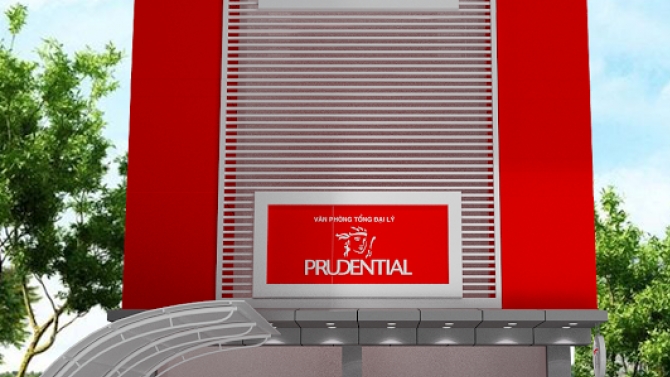 Phối cảnh 3D Văn ph&ograve;ng tổng đại l&yacute; Frudential Việt Nam