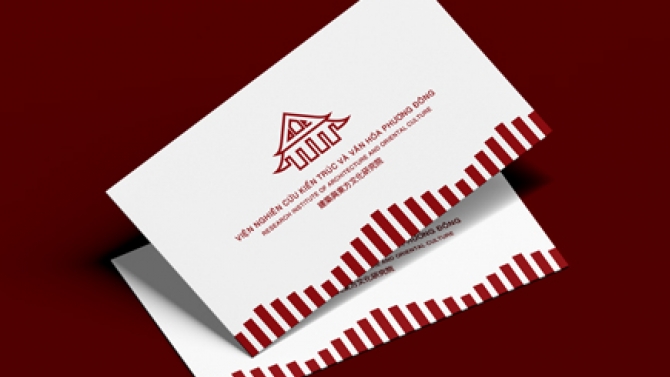 Logo Viện nghi&ecirc;n cứu Kiến tr&uacute;c v&agrave; Văn h&oacute;a Phương Đ&ocirc;ng
