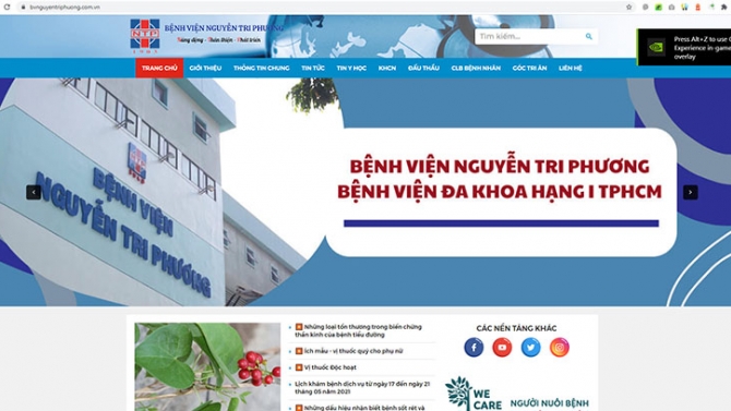 Lập tr&igrave;nh website lĩnh vực bệnh viện