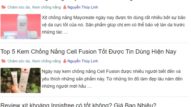 Viết review sản phẩm, dịch vụ chuẩn SEO