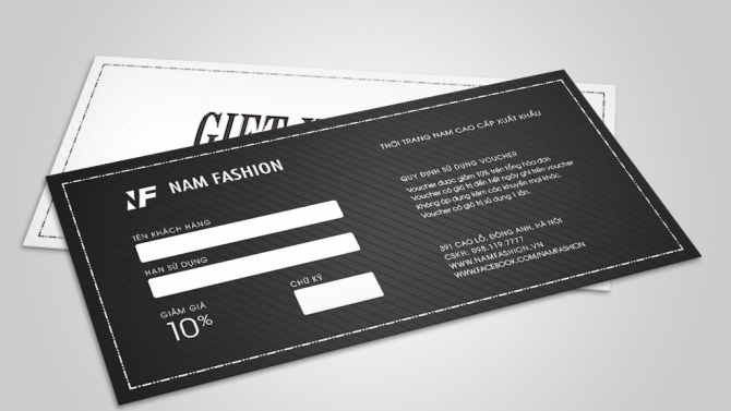 Thiết kế voucher
