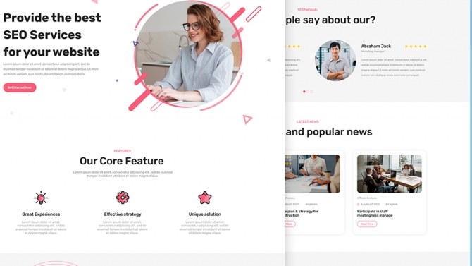 Landing Page