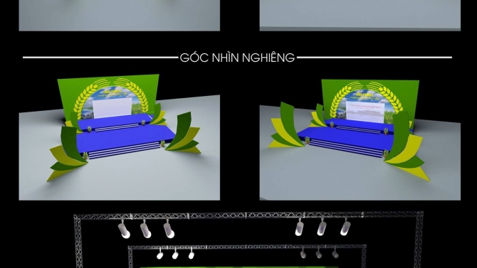 Thiết kế 3D s&acirc;n khấu