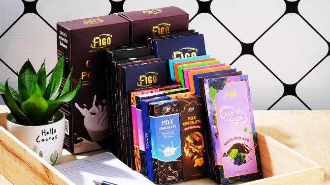 Thiết Kế Bao B&igrave; Sản Phẩm V&agrave; C&aacute;c Ấn Phẩm Thương Hiệu Cho Figo Chocolate