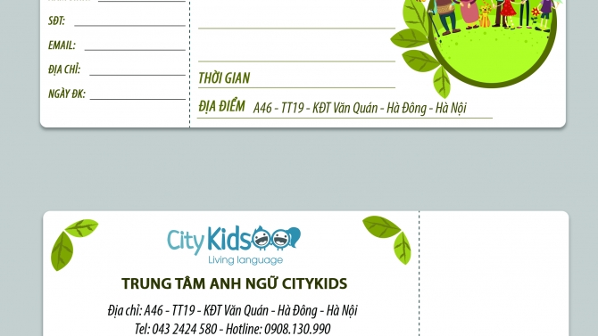 Thiết kế v&eacute; mời