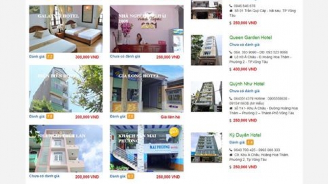 Web quản l&yacute; kh&aacute;ch sạn
