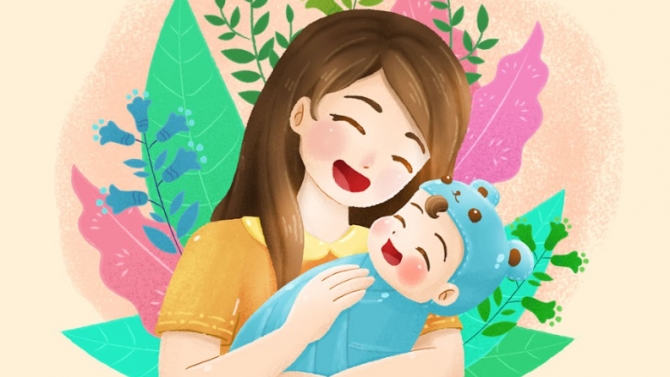 B&eacute; con ra đời