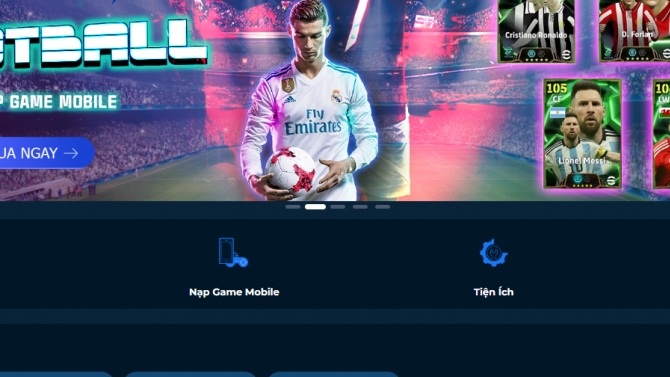 Thiết kế website Iampesmobile.com