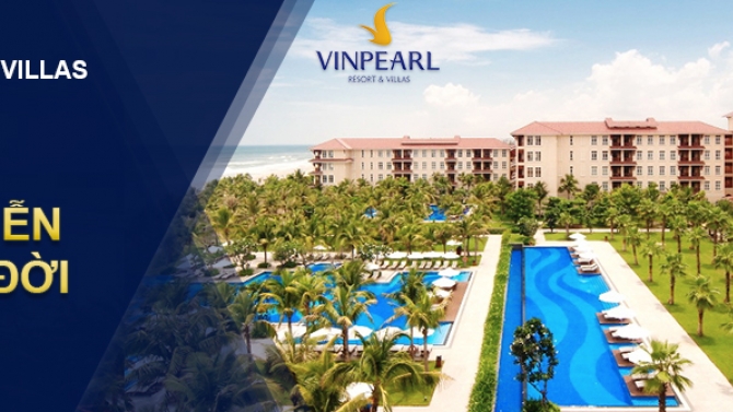 Thiết kế banner website Vinpearlvillas-condotel