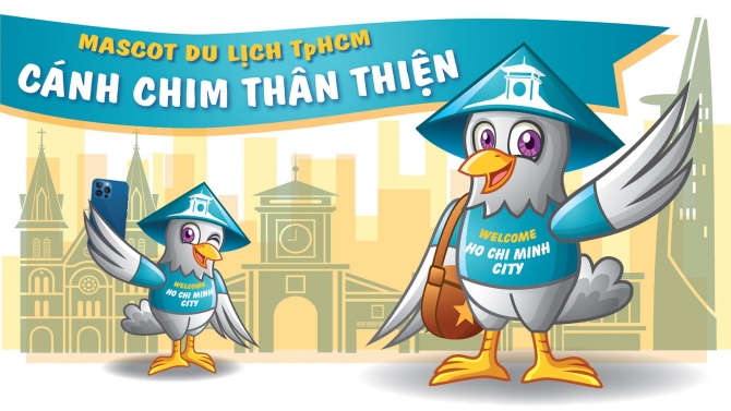 Giải Nhất Thiết Kế Mascot Du Lịch TpHCM