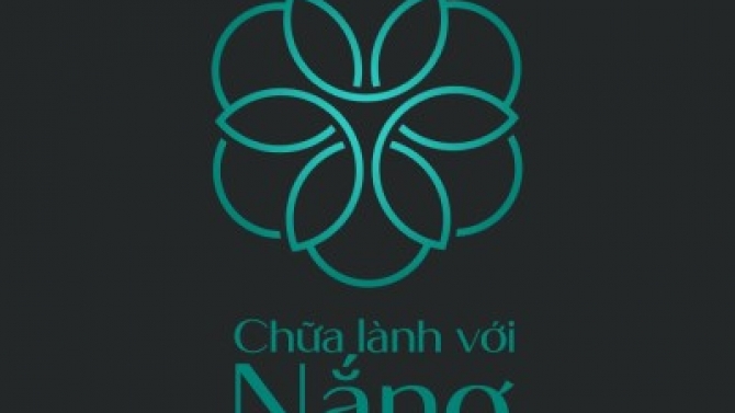 Thiết kế Logo Chữa l&agrave;nh của Nắng