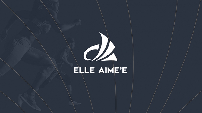 Thiết kế logo thời trang thể thao Elle Aimee