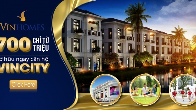 Thiết kế facebook post cho sản phẩm bất động sản VINHOMES