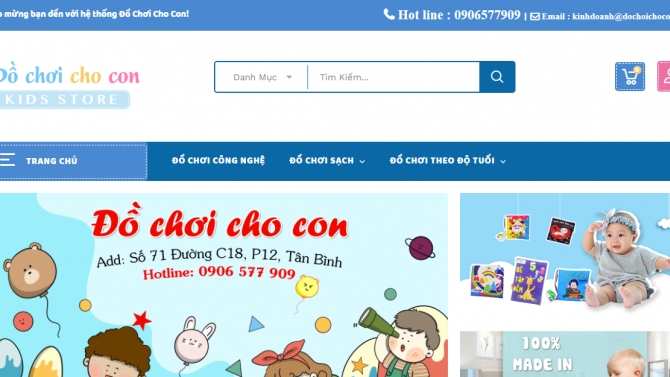 Đồ Chơi Cho Con - Chuy&ecirc;n b&aacute;n đồ chơi, học cụ gi&aacute;o dục an to&agrave;n cho trẻ em 100% Made in Việt Nam