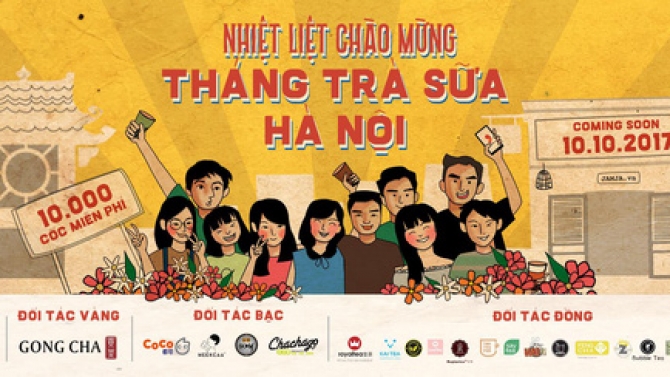Phụ tr&aacute;ch chiến dịch "Th&aacute;ng tr&agrave; sữa H&agrave; Nội"