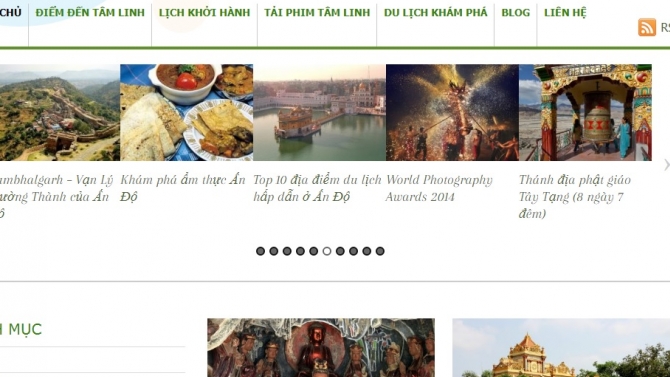 Thiết kế Website - diemdentamlinh.com