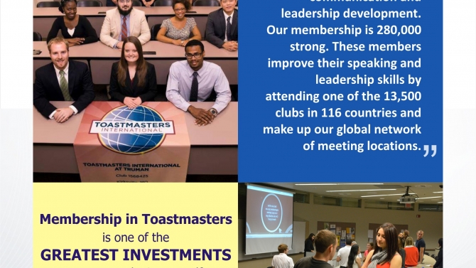 Toastmaster - Truman university