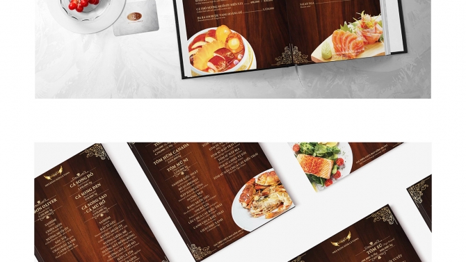 Nh&agrave; h&agrave;ng L&atilde; Vọng | Menu Design