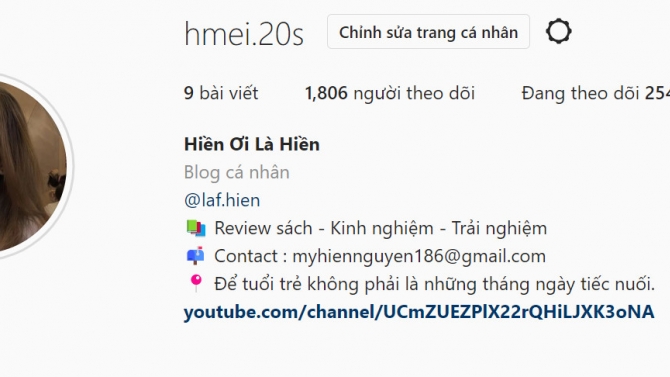Tạo blog Instagram