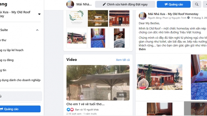Quản l&yacute; fanpage