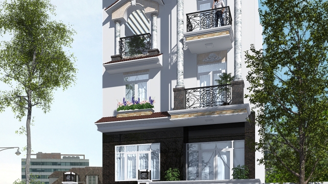 Phối cảnh render