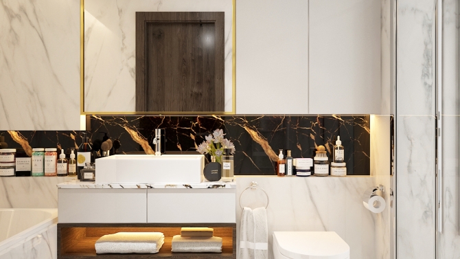 WC - Dự &Aacute;n Nh&agrave; Ở Khu Đ&ocirc; Thị Vạn Ph&uacute;c