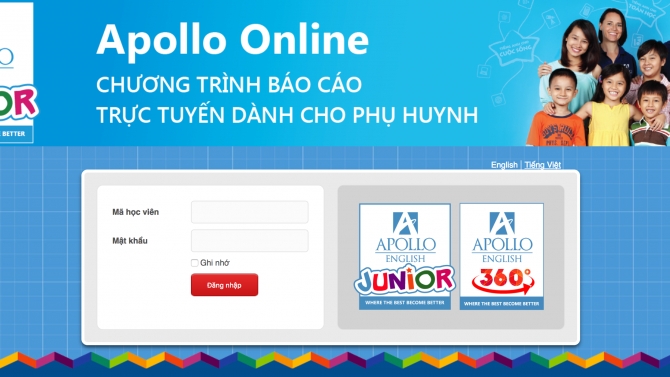 Dựng cổng th&ocirc;ng tin cho Apollo VietNam