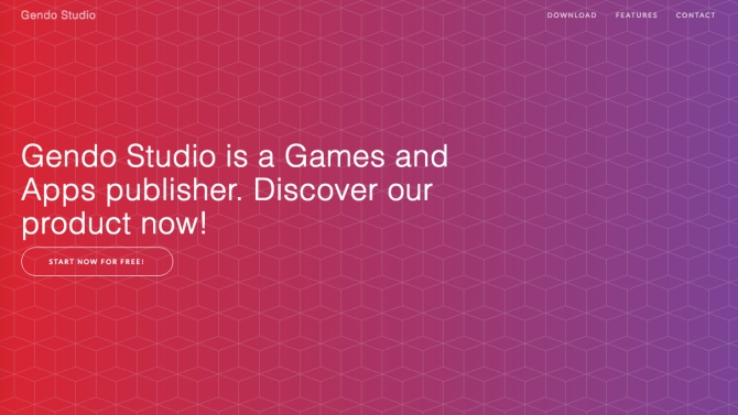 Gendo Studio Introduce Page