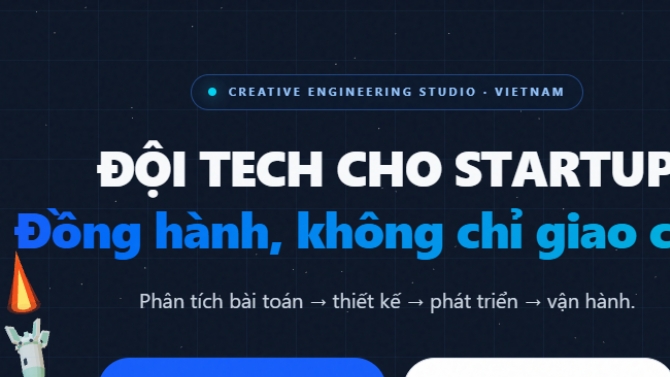 LAE Tech &ndash; Website Portfolio c&ocirc;ng nghệ