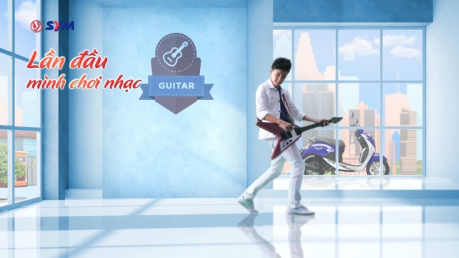 S&aacute;ng tạo quảng c&aacute;o mới xe SYM