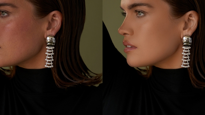 Retouch ch&acirc;n dung