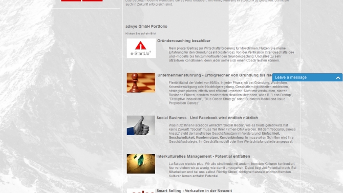 Web http://adwyse.ch/