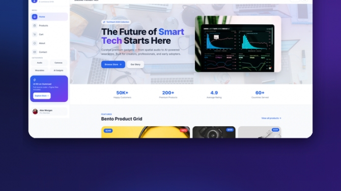 Web UI TechVault