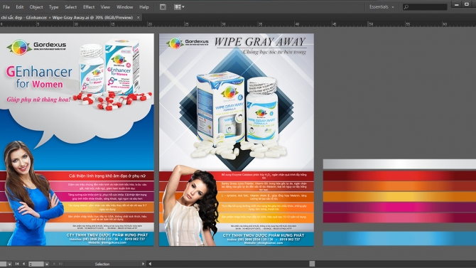 Tạp ch&iacute; sắc đẹp.