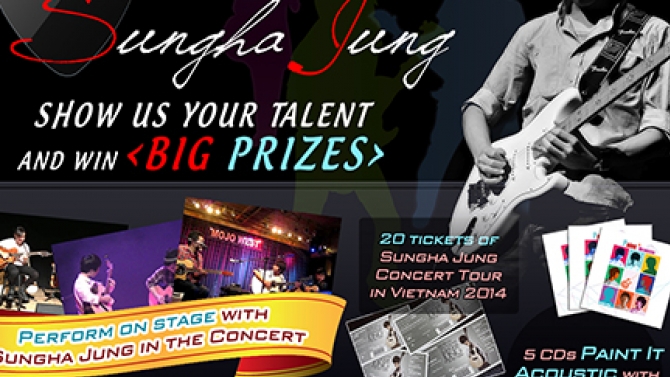 Concert of Sungha Jung Artworks