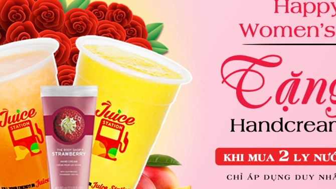 facebook banner cho juice station